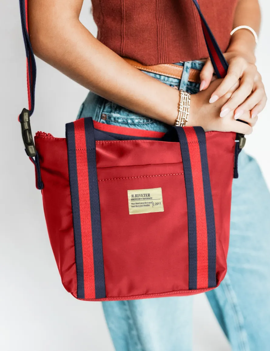 Mattie | Victory Red Nylon- American Heritage Collection