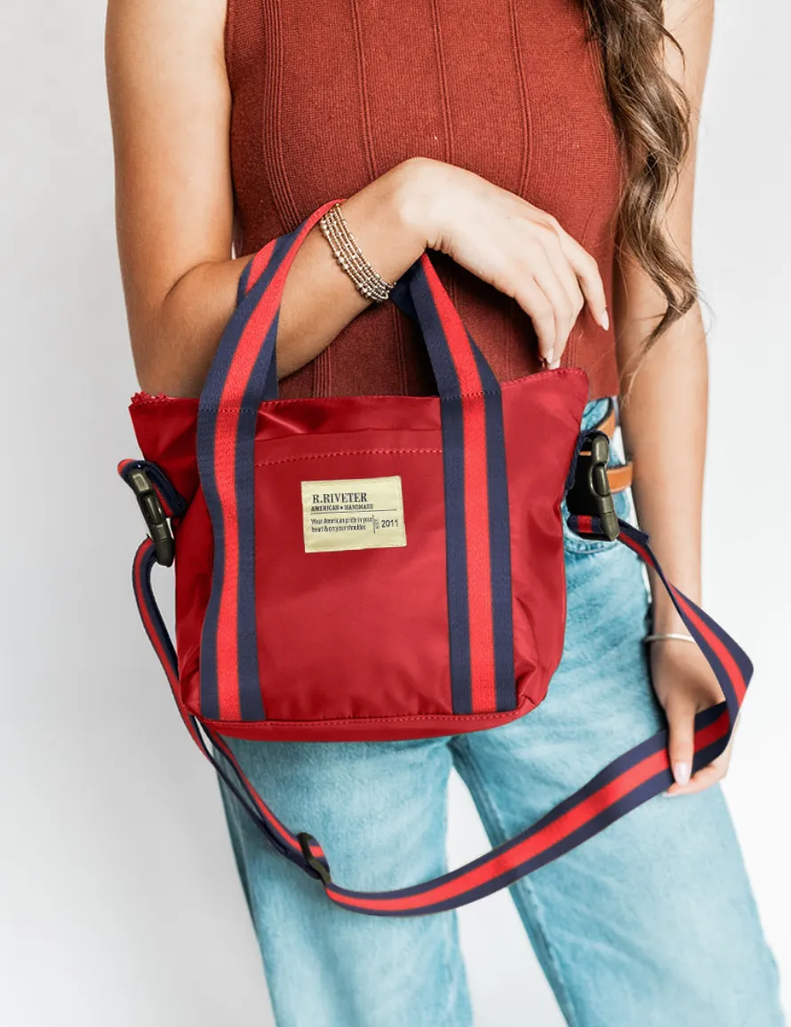 Mattie | Victory Red Nylon- American Heritage Collection