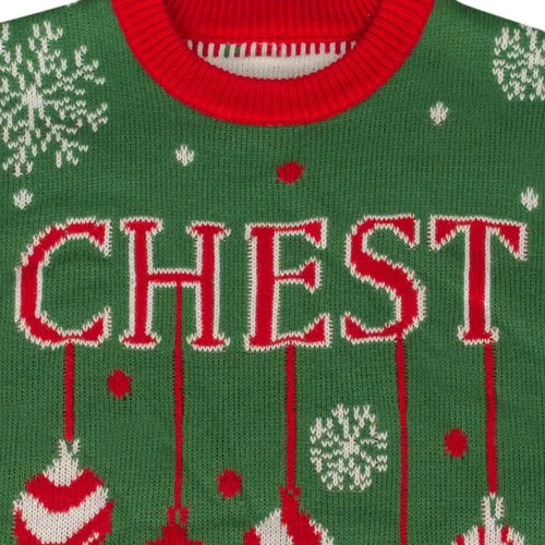 Men's JulesRoche Ugly Christmas Sweater Funny Festive Pullover