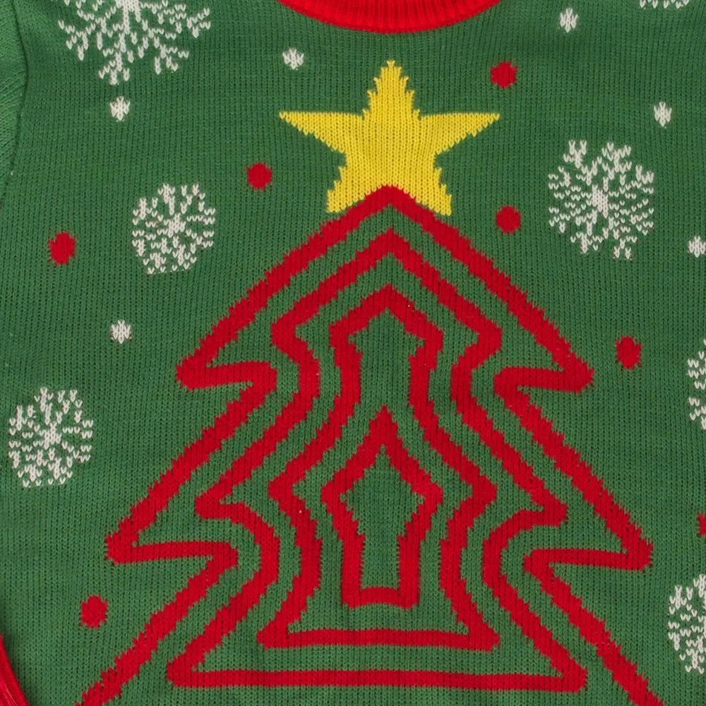 Men's JulesRoche Ugly Christmas Sweater Funny Festive Pullover