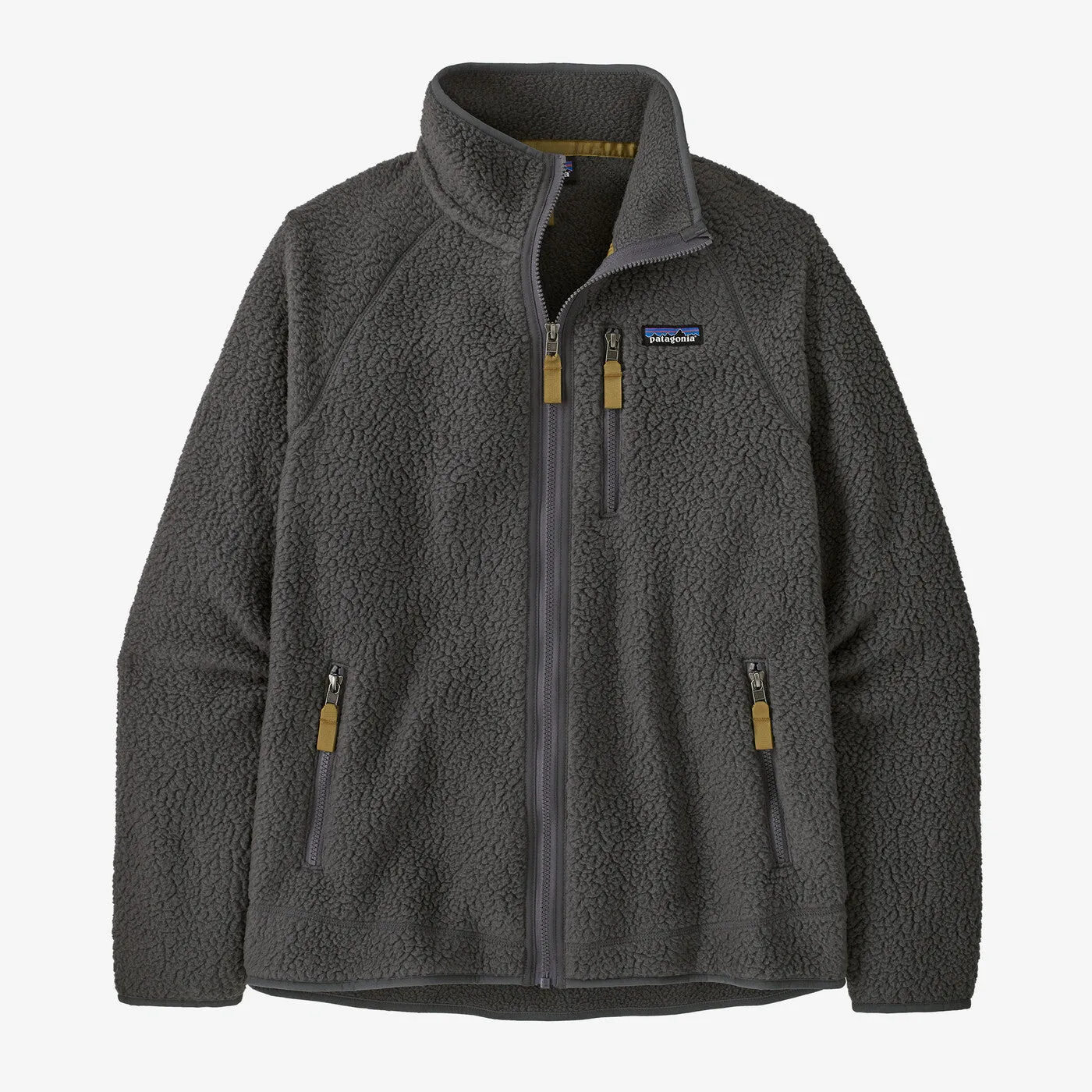 Men's Retro Pile Fleece Jacket - Forge Grey