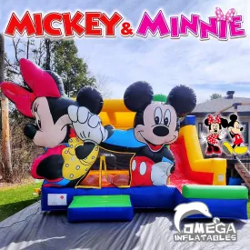Mickey Minnie Dry Combo Personalized Inflatable
