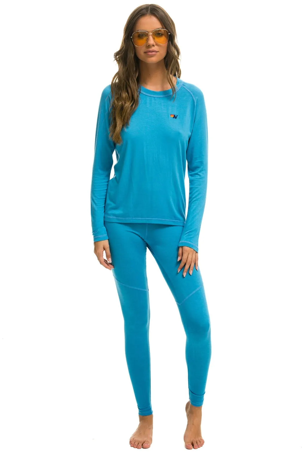 MICRO MODAL BASE LAYER SET - OCEAN
