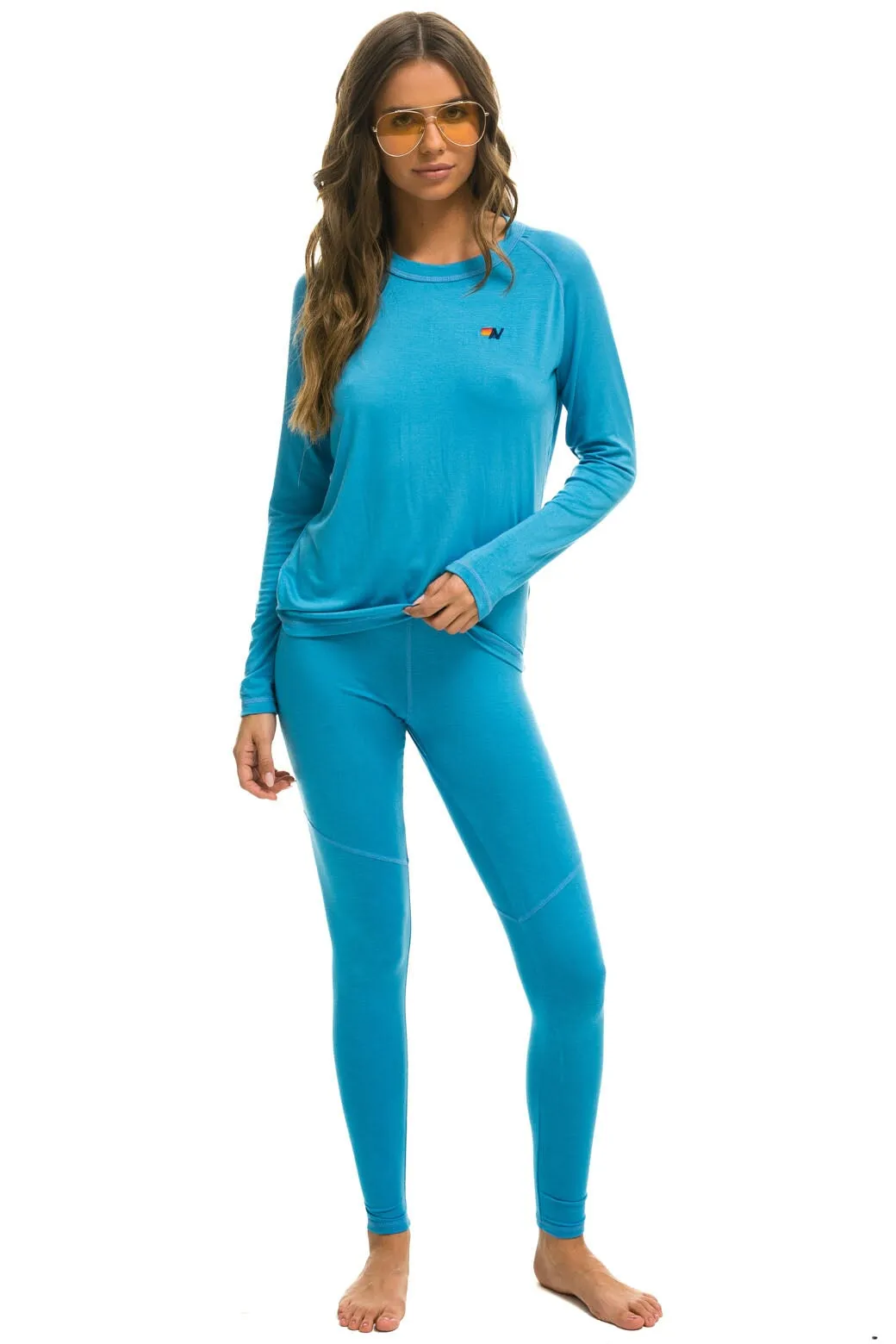 MICRO MODAL BASE LAYER SET - OCEAN