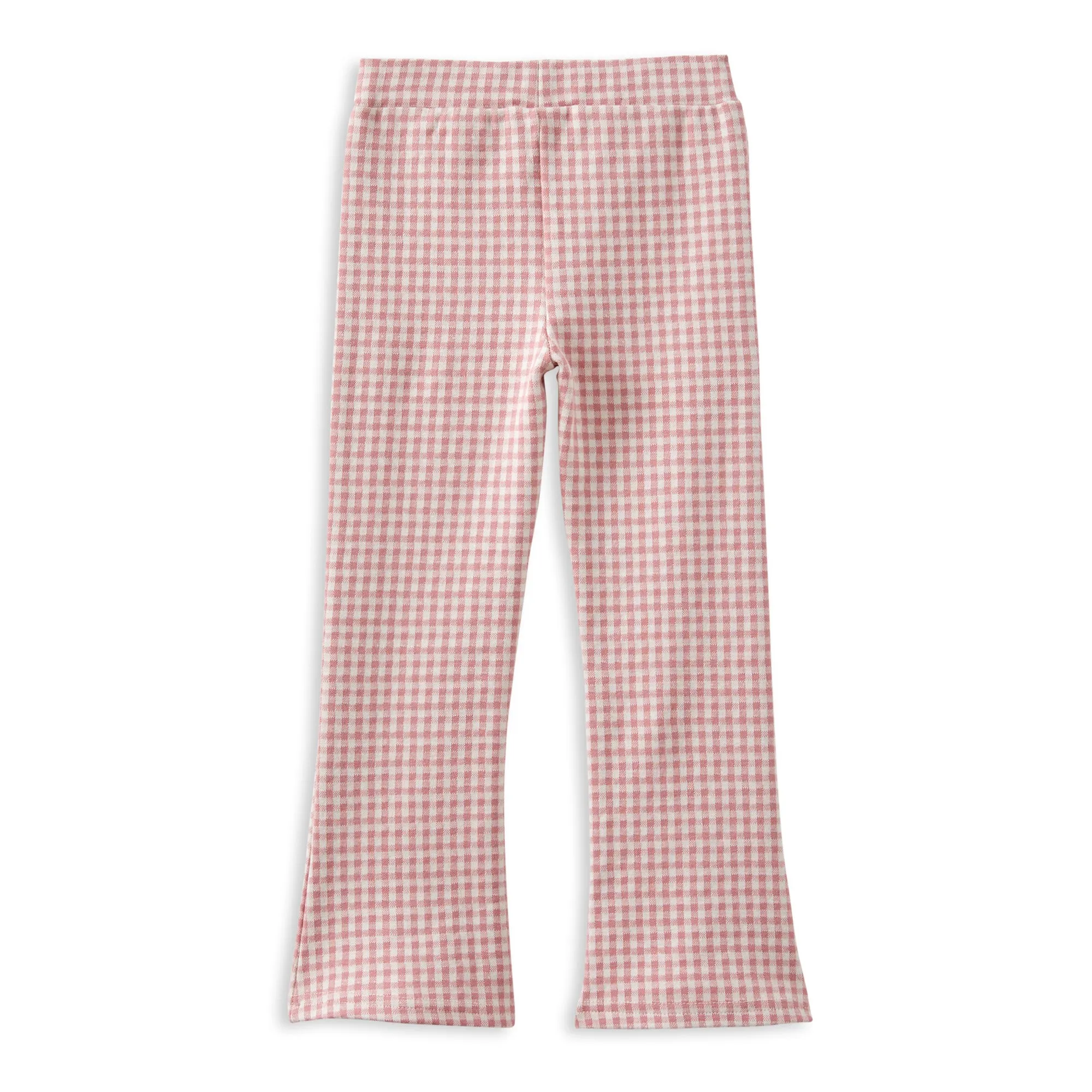Milky Rose Check Pant