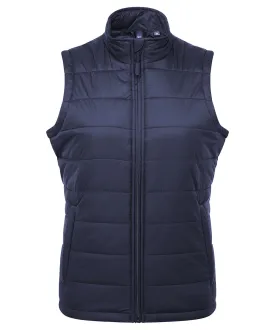 Navy - Women’s ‘Recyclight’ padded gilet