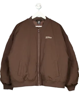 New Balance Brown Heritage Bomber Jacket UK XL