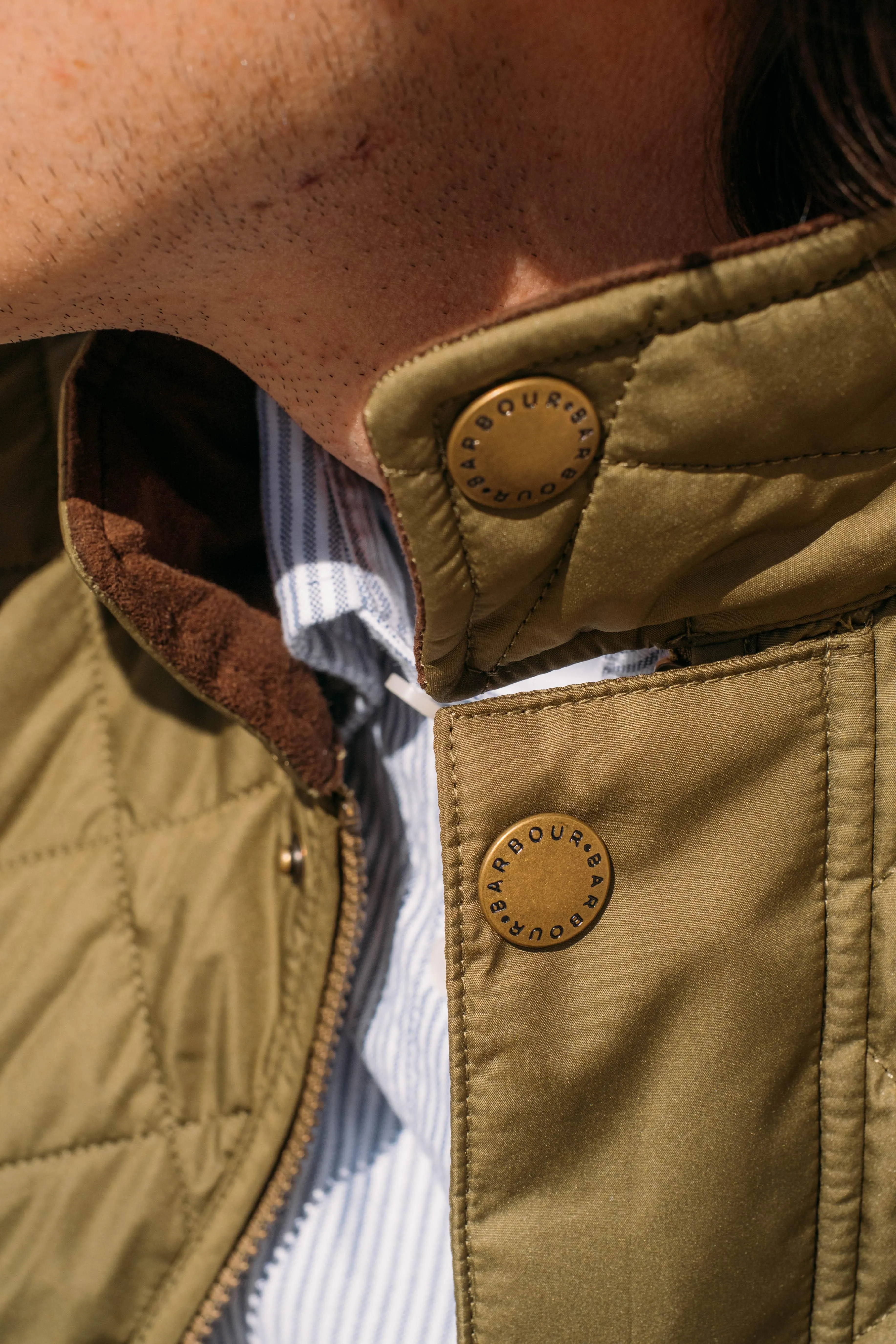 New Lowerdale Gilet Dark Moss