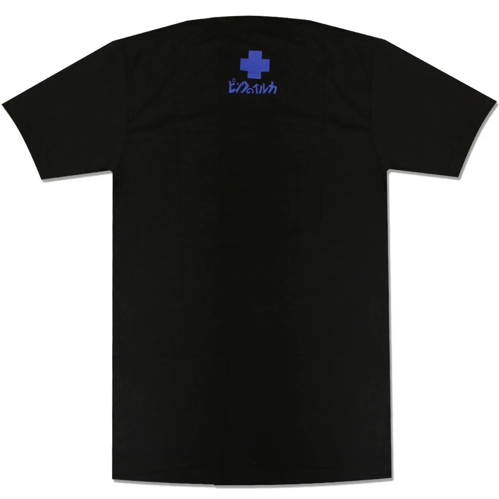 Pink Dolphin Cross Content T-Shirt Black