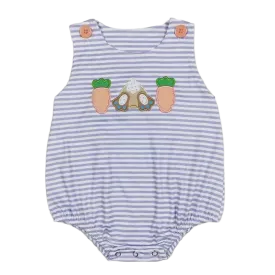 "Bunny Cutie" Themed Baby's Romper