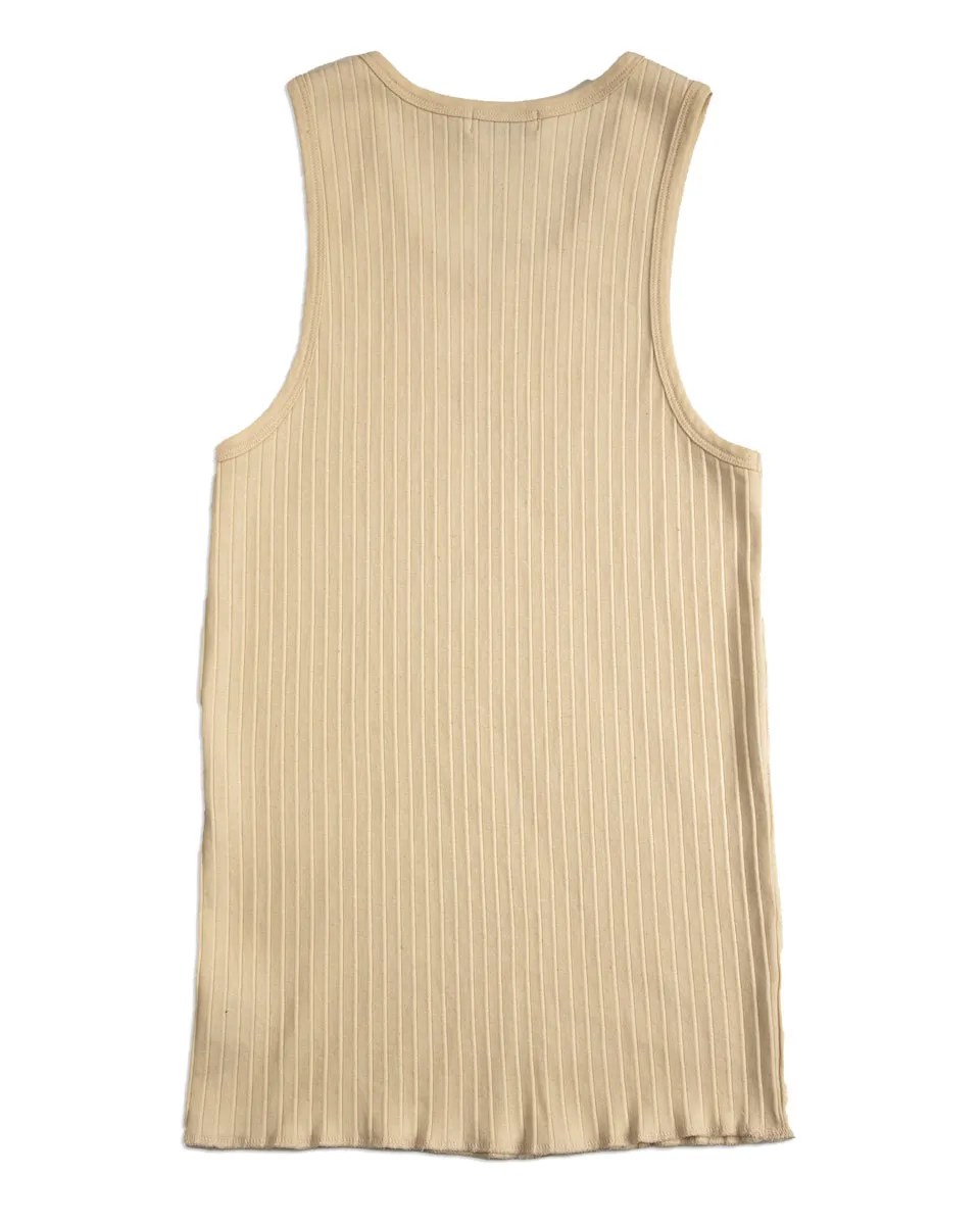 Ribbed Tank Top - Natural