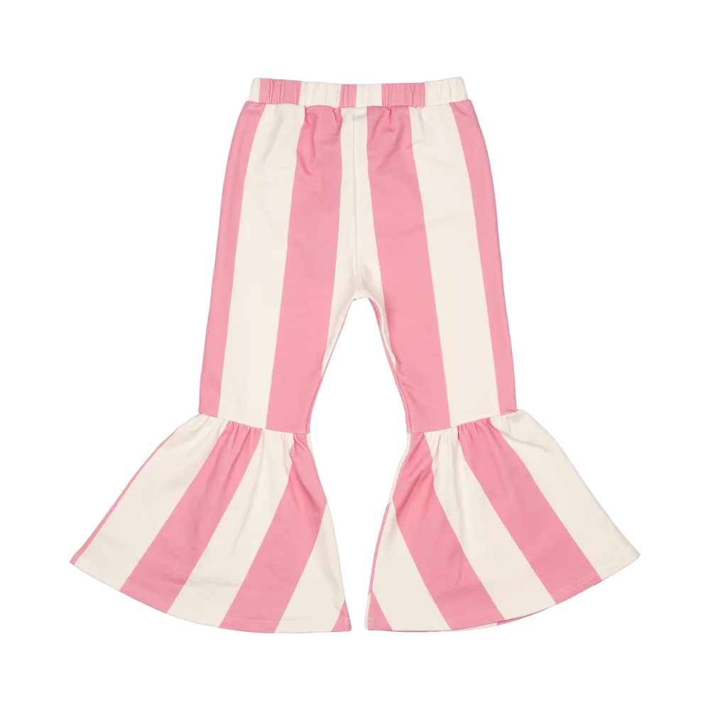Rock Your Baby Pink Stripe Flared Trackies