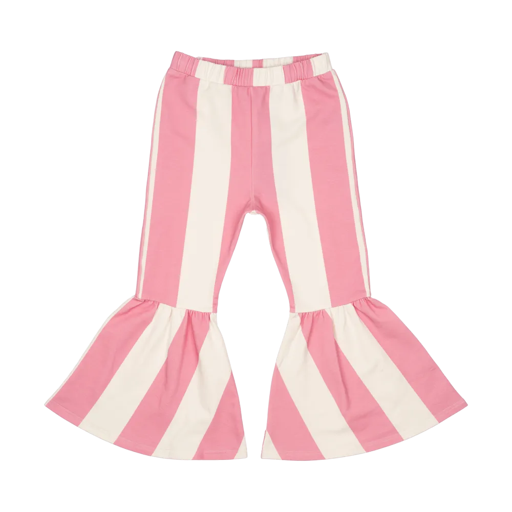 Rock Your Baby Pink Stripe Flared Trackies