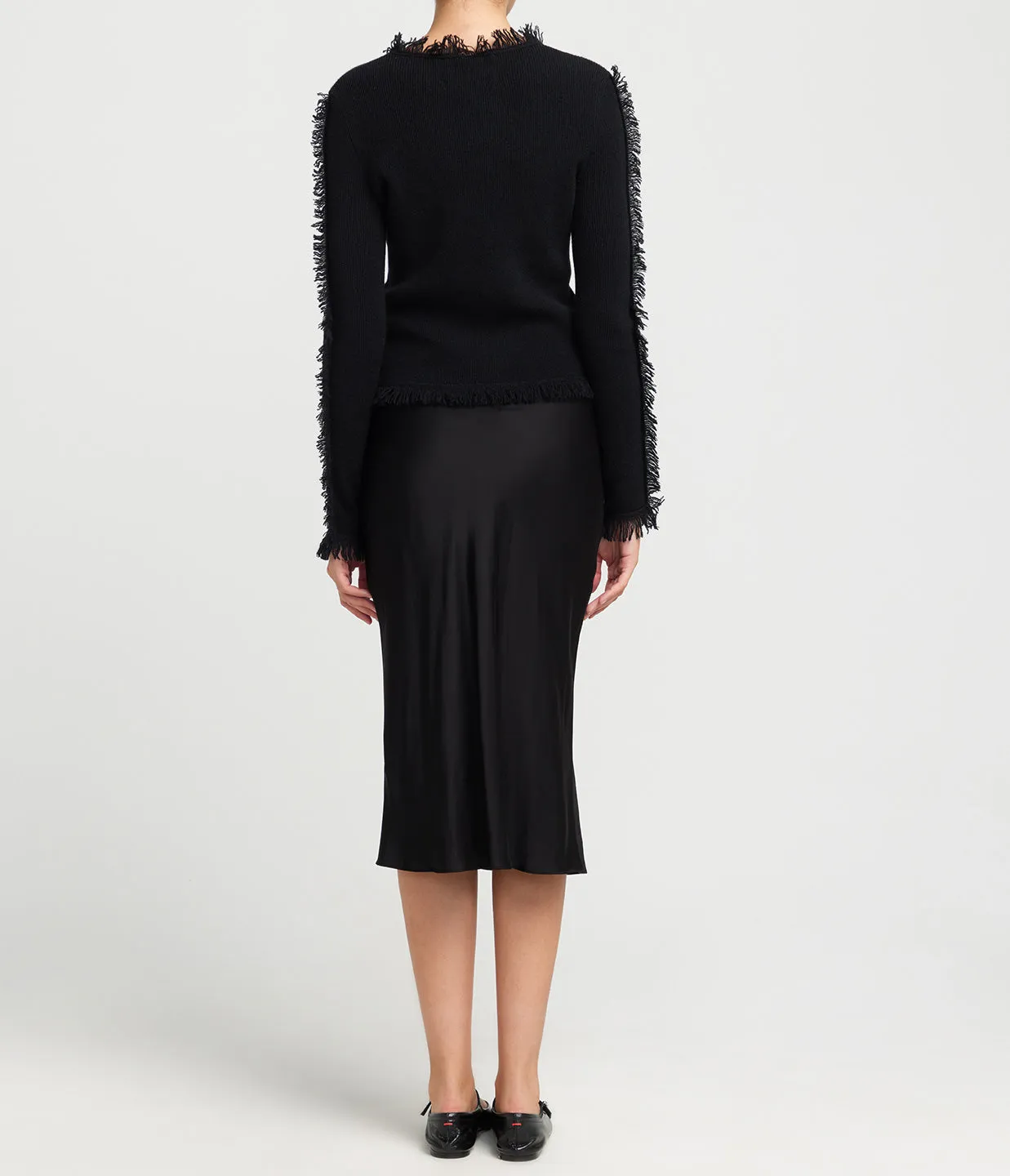 Saagneta Slip Skirt in Black