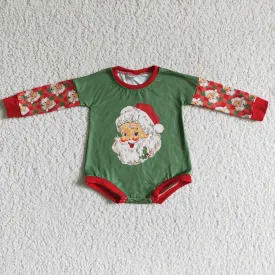 Santa Clause Printed baby romper LR0137
