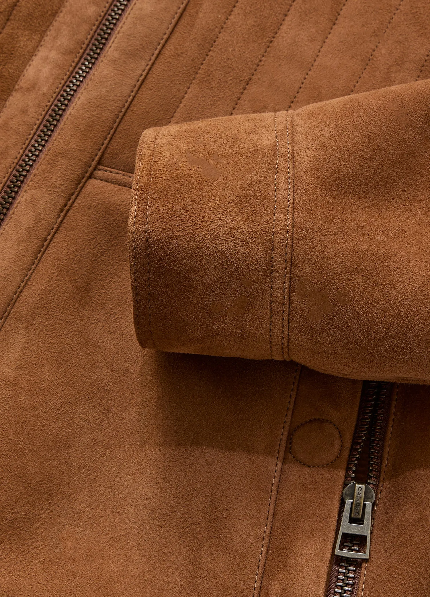 Shearling Aviator Jacket Caramel