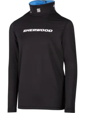 Sherwood T60 Long Sleeve Shirt with Neck Guard Junior