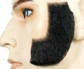Sideburns 100% Human Hair