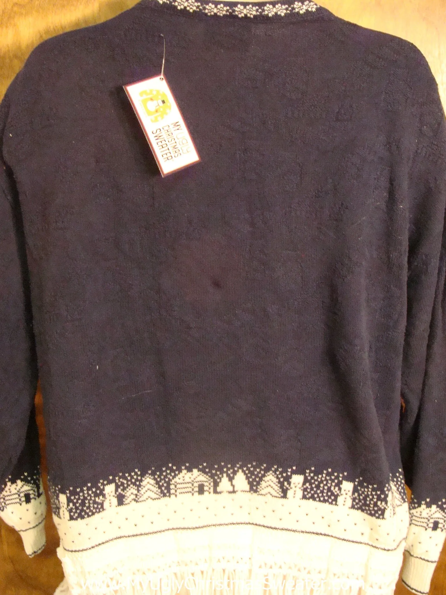 Snowman with a Broom Cat Christmas Sweater