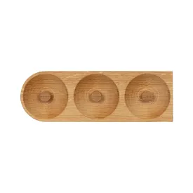 Solid Hook Coat Hanger w/3 Hooks