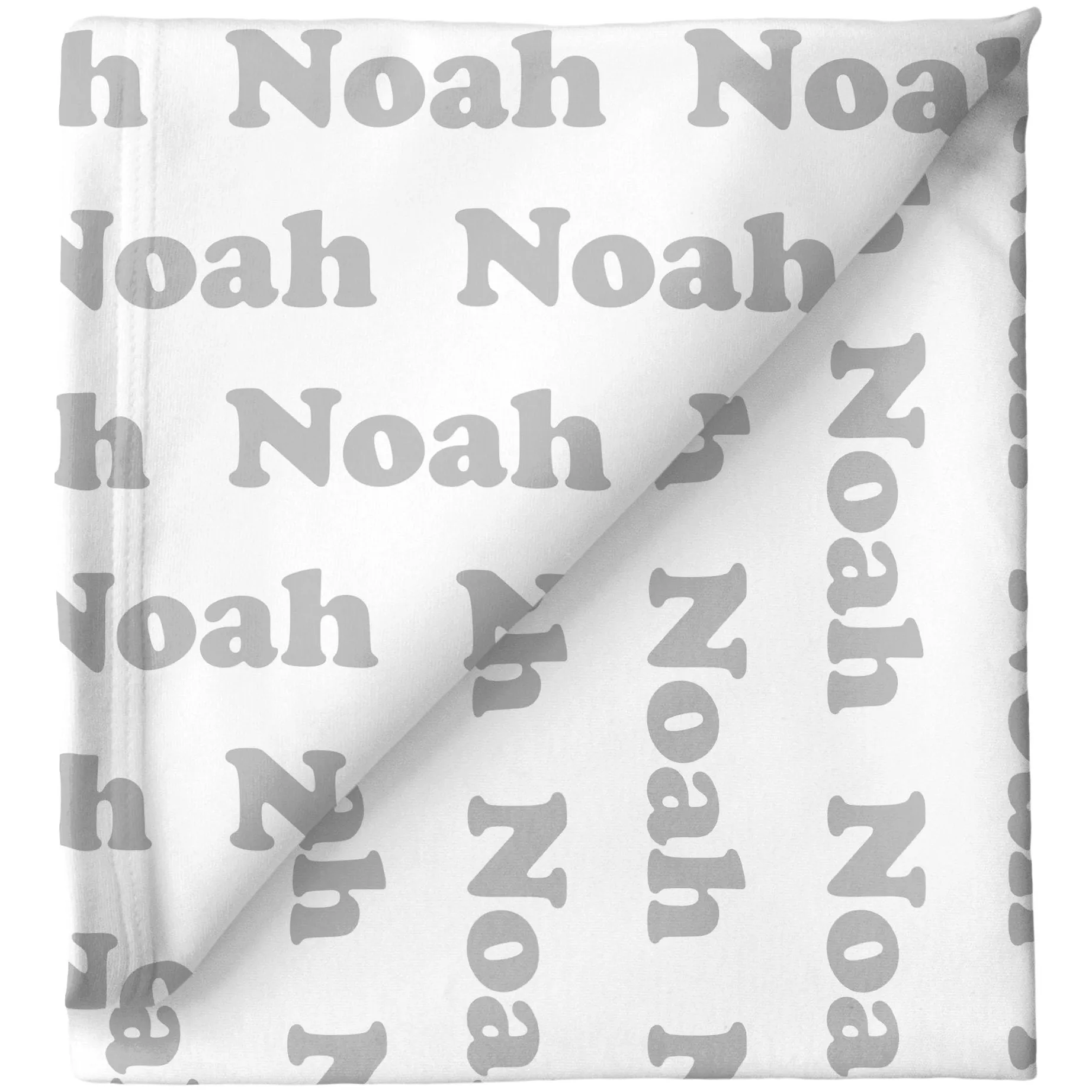 Sugar   Maple Personalized Stretchy Blanket | Repeating Name
