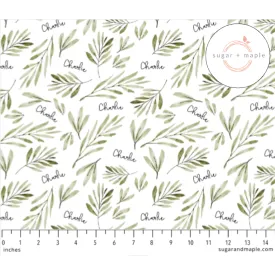 Sugar   Maple Plush Minky Fleece Personalized Blanket | Olive Branch