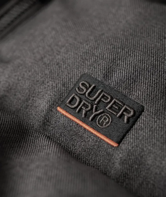 Superdry Sports Puffer Tweed Gilet - Grey Marl