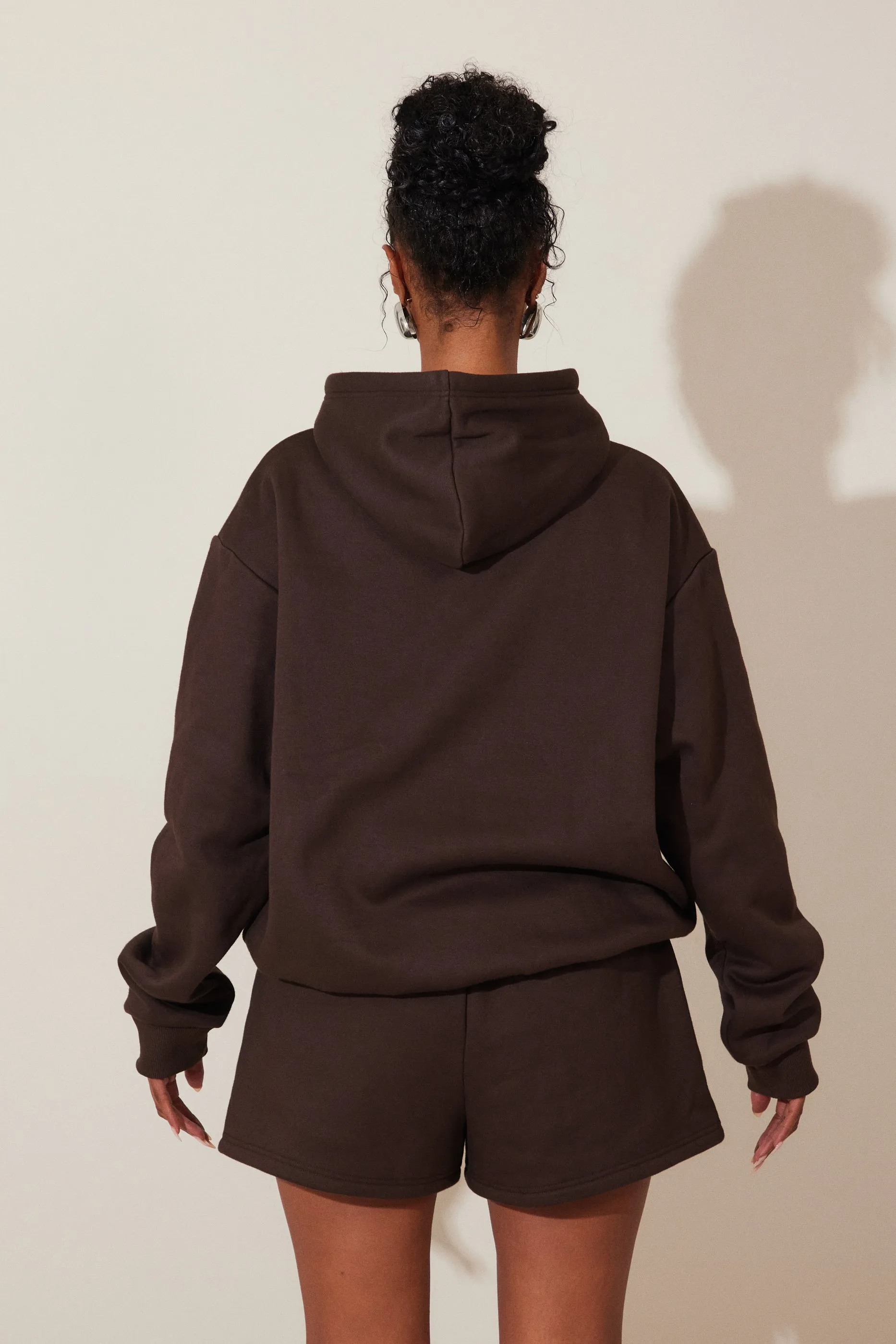The Essentials Hoodie - Brown