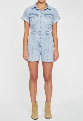 Topanga Denim Romper