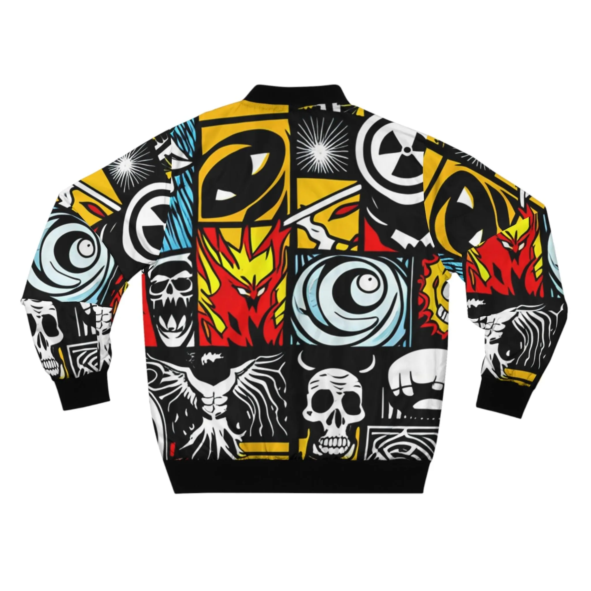 Tri-balls Men's Bomber Jacket (AOP)