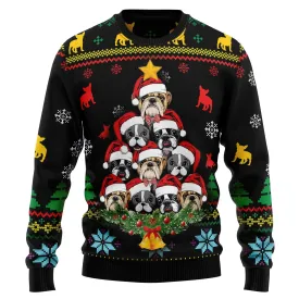 Ugly Christmas Sweater JulesRoche 60% Cotton All-Over Print