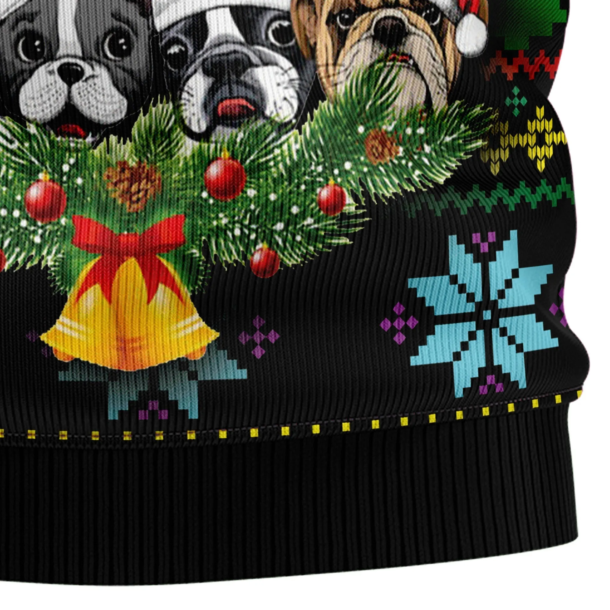Ugly Christmas Sweater JulesRoche 60% Cotton All-Over Print