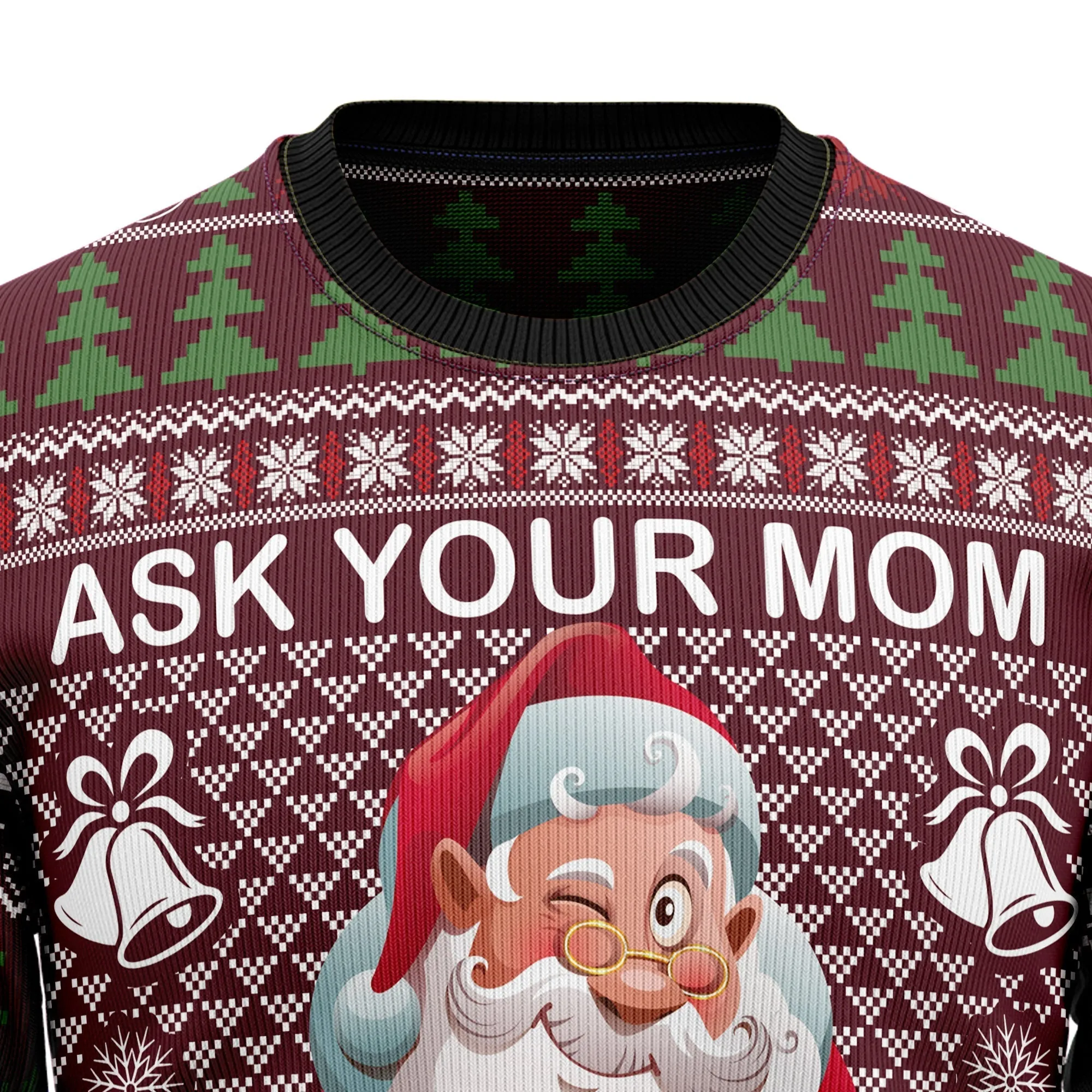 Ugly Christmas Sweater JulesRoche All-Over-Print Graphic Winter