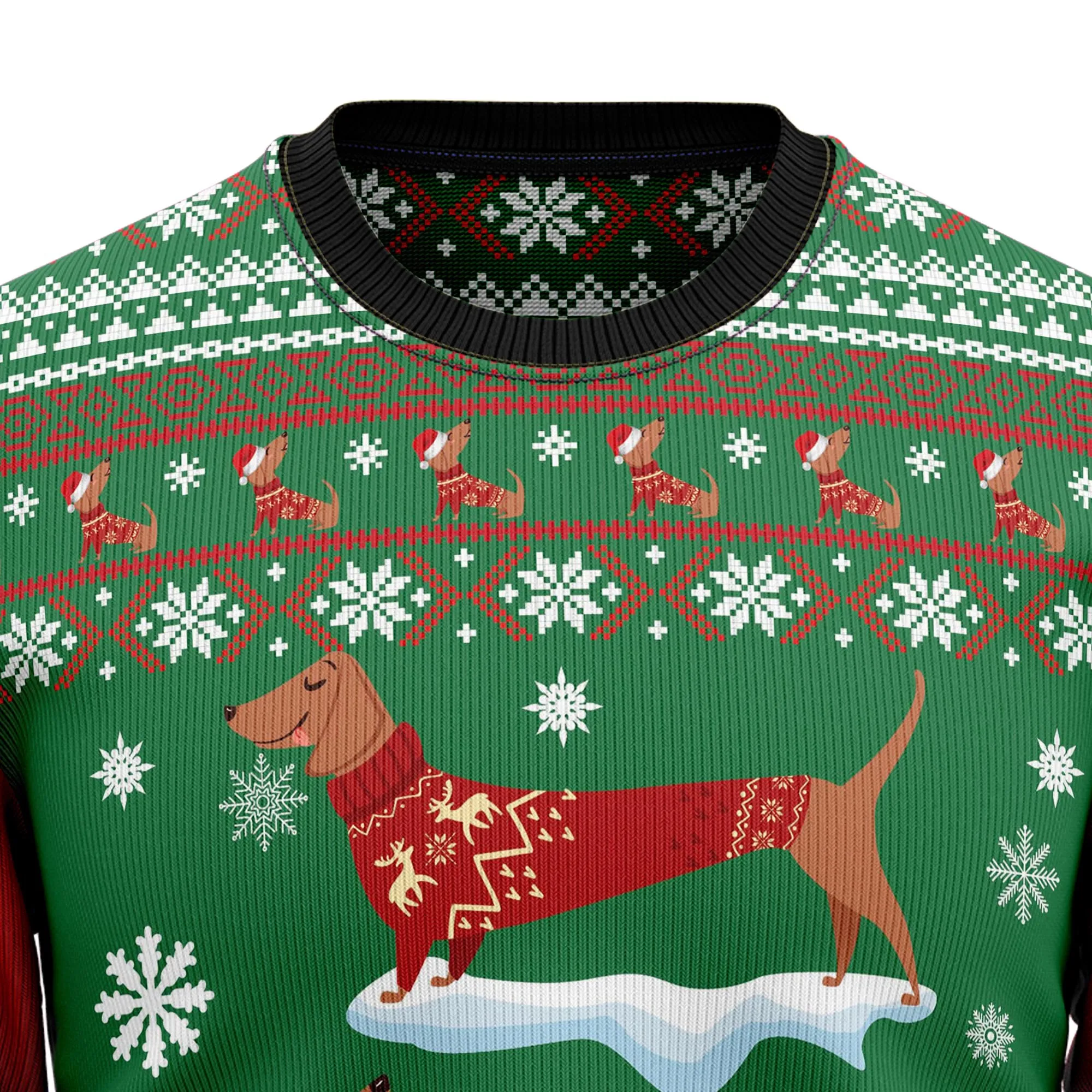 Ugly Christmas Sweater JulesRoche All-Over-Print Holiday Jumper