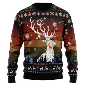 Ugly Christmas Sweater JulesRoche All-Over Print Winter Outfit