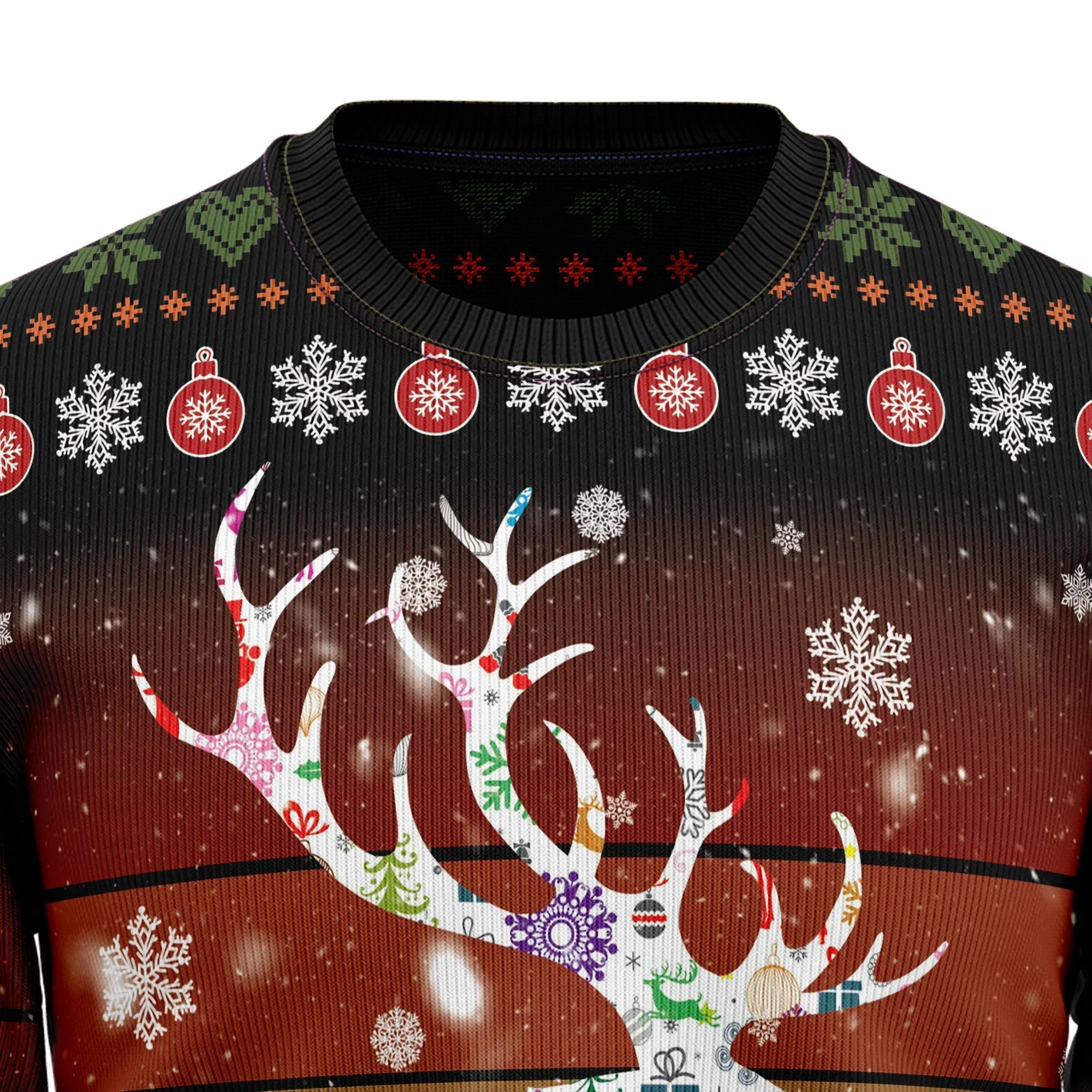 Ugly Christmas Sweater JulesRoche All-Over Print Winter Outfit