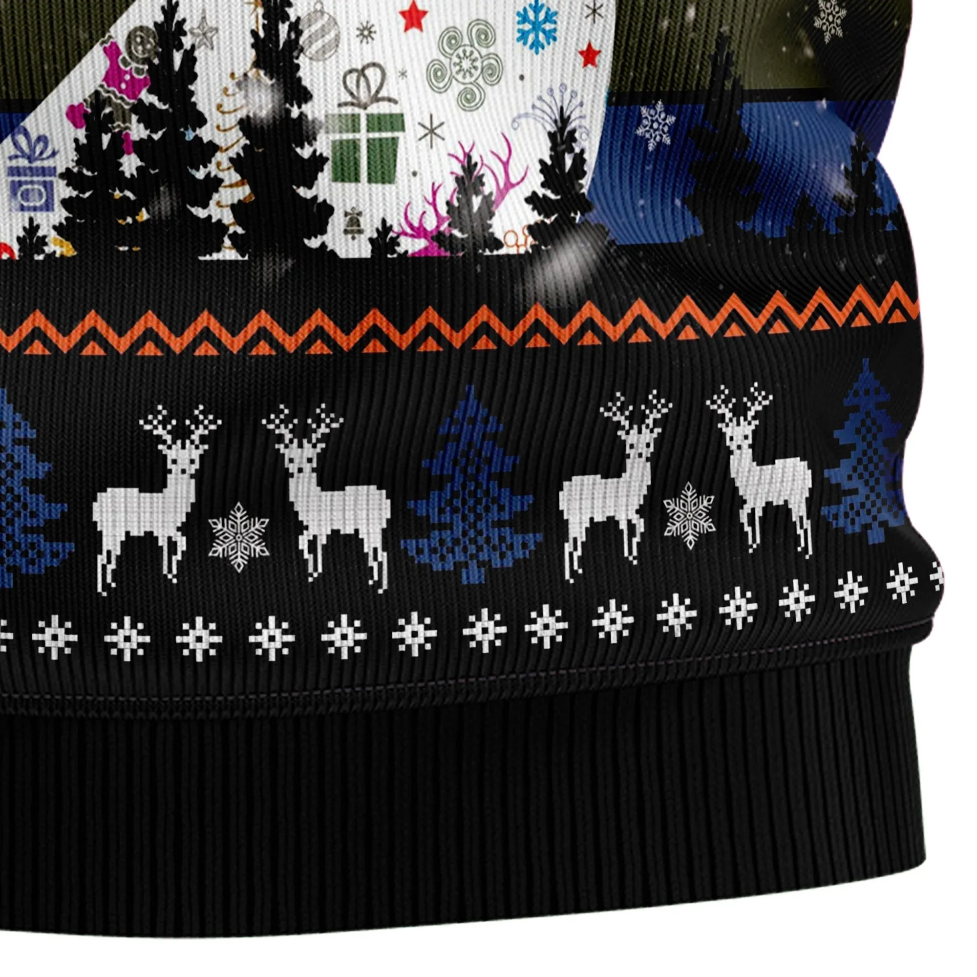 Ugly Christmas Sweater JulesRoche All-Over Print Winter Outfit