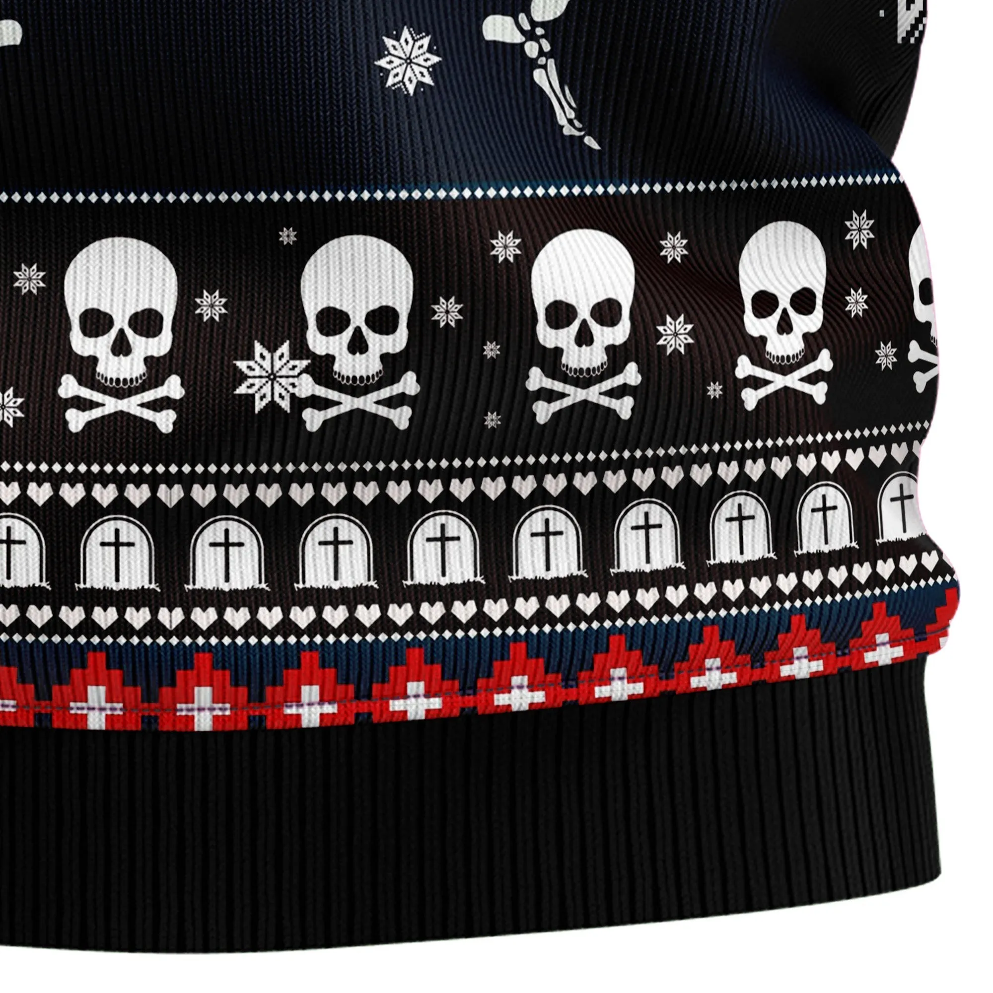 Ugly Christmas Sweater JulesRoche Funny All-Over Print Jumper