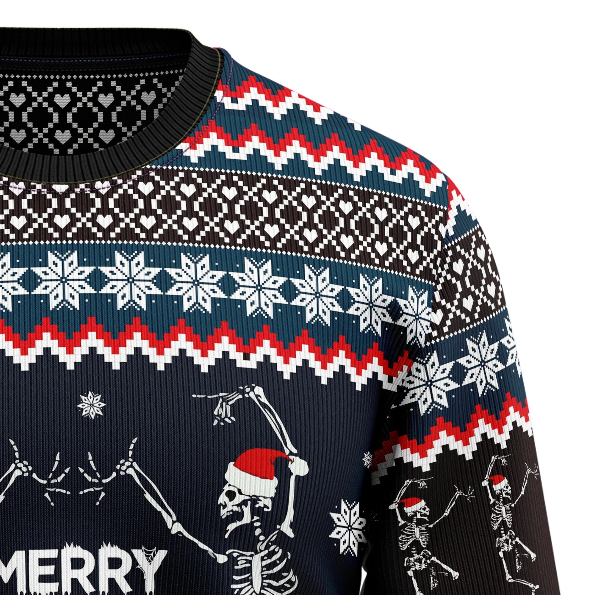 Ugly Christmas Sweater JulesRoche Funny All-Over Print Jumper