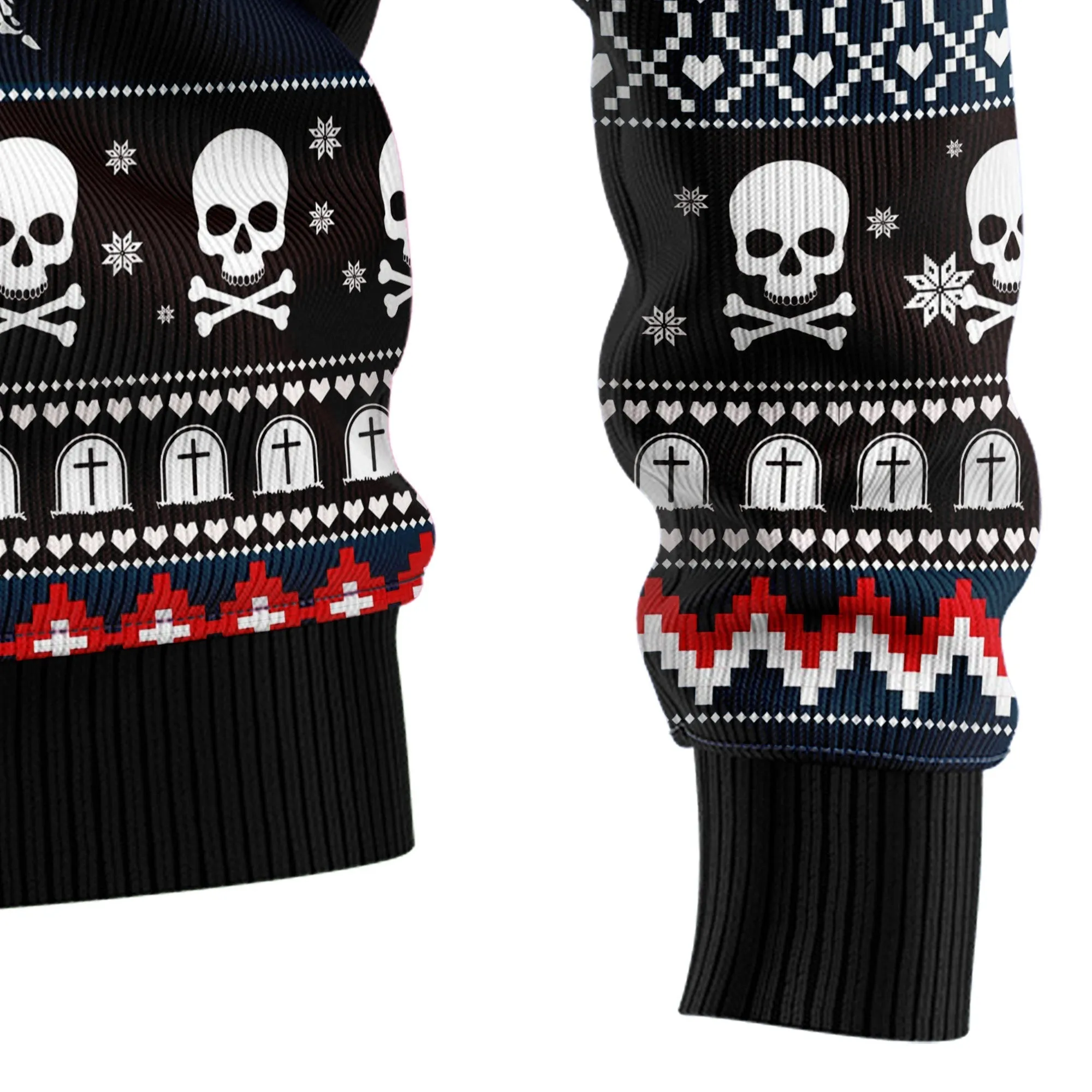 Ugly Christmas Sweater JulesRoche Funny All-Over Print Jumper