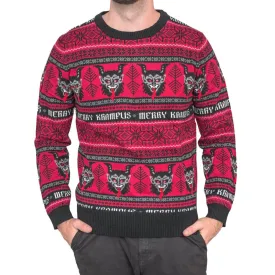 Ugly Christmas Sweater JulesRoche Krampus Monster Design