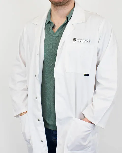 University of Liverpool Crested Lab Coat