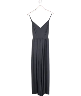 Urban Outfitters Grey Molly Cupro Jumpsuit UK M