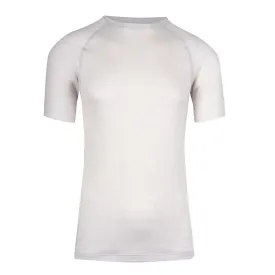 VELOCIO BASE LAYER MENS MERINO MESH SS LIGHT GREY
