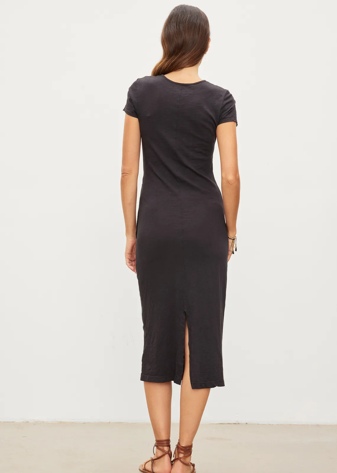 Velvet Darcy Side Tie Dress