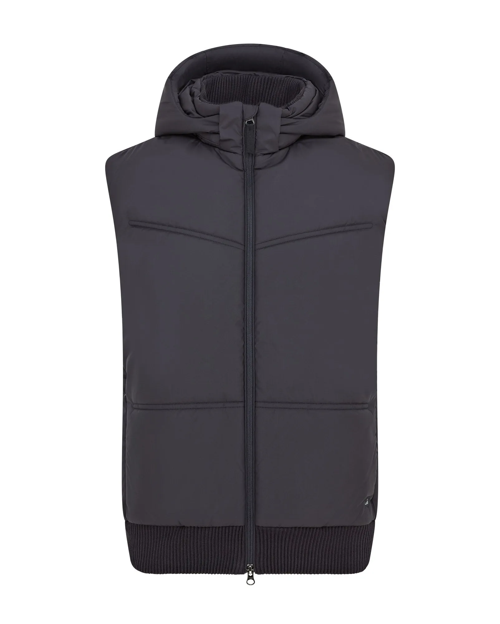 Wahts Hooded Technical Gilet - MORGAN (Dark Navy)