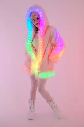 Women's LED C3 2.0 (Cool Classic Cozy) Coat in "Just The Tip-Light Pink"