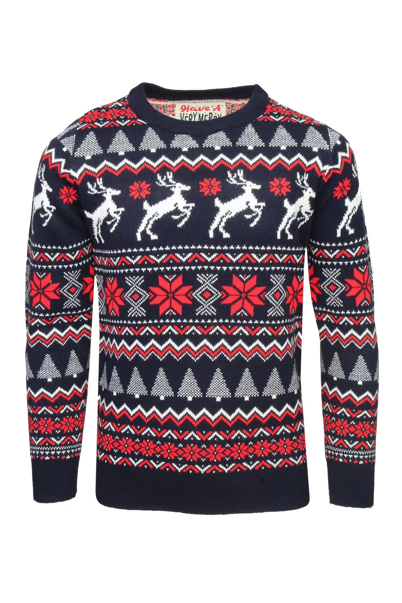 Xact Boys Novelty Festive Christmas Jumper, Crew Neck