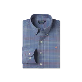 Youth Winfield Grid Performance Dress Shirt