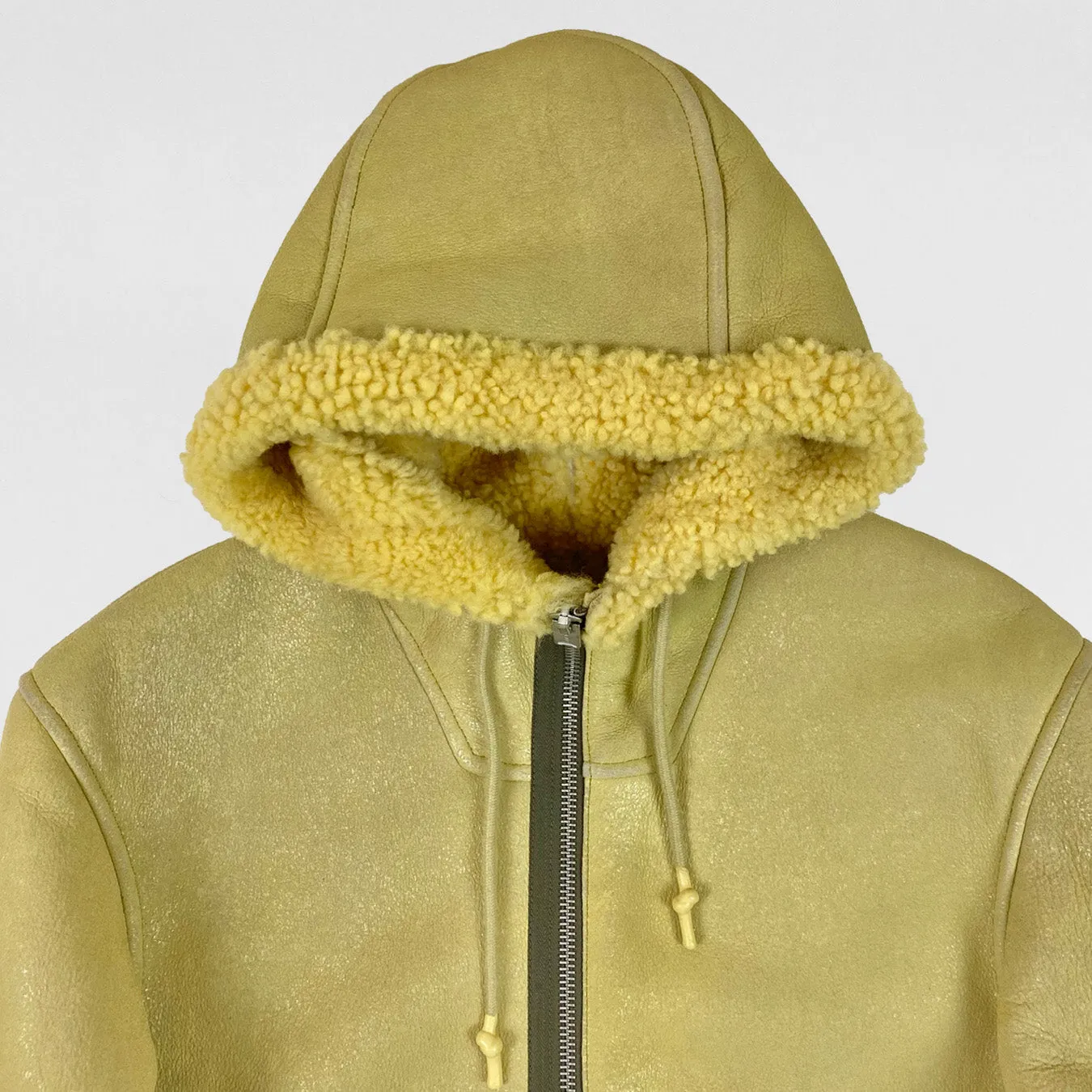 YZY SZN 3 God Sun Shearling Hooded Jacket